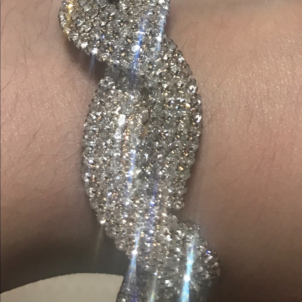 Beautiful bracelet gold and silver
